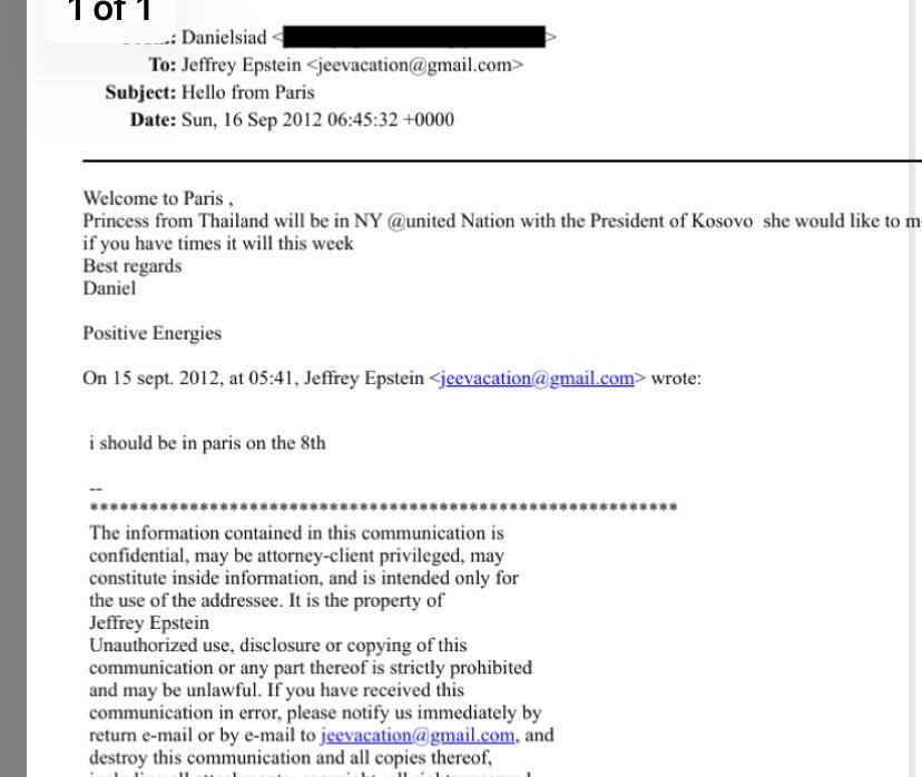 GlobalDiss's tweet photo. 🚨 SHOCKING Epstein files reveal talk of CHILD TRANSPORT via so called Kosovo and Thailand, with emails calling ONE MILLION CHILDREN a MASSIVE POOL to tap into.

Photos “with the children” are mentioned. This was not random. It was ORGANIZED. And PROTECTED. Let that sink in. https://t.co/pH517pRgfe