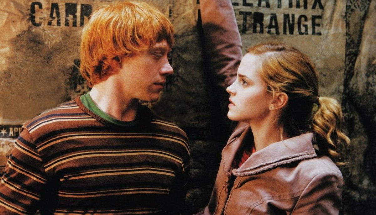 cozyromione's tweet image. waiter, waiter! more romione please!