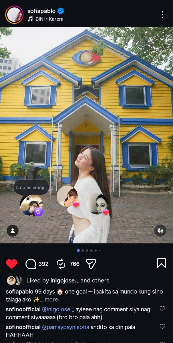 scarletsnow9691's tweet photo. grabi kana dad masyado mo pinapasaya araw namin ngayon HAHAHAHA 

nag comment na nag liked pa 
#fyppppppppppppppppppppppp 
#Sofiño 
#IñigoJose 
#SofiaPablo https://t.co/H8N1kv2ssQ