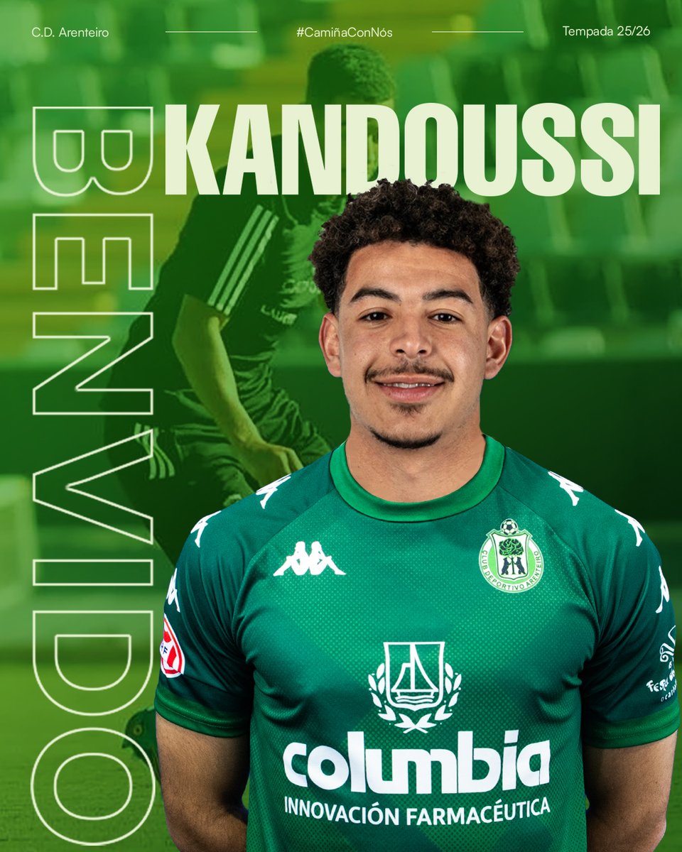 📄OFICIAL | BILAL KANDOUSSI

💚Nova incorporación para o equipo do Municipal de Espiñedo!

👉O CD Arenteiro fai oficial a chegada de Bilal Kandoussi para reforzar o ataque verde.

Kandoussi (Madrid, 17-2-2000) actúa como extremo por ambas as bandas e reúne calidade, desborde,