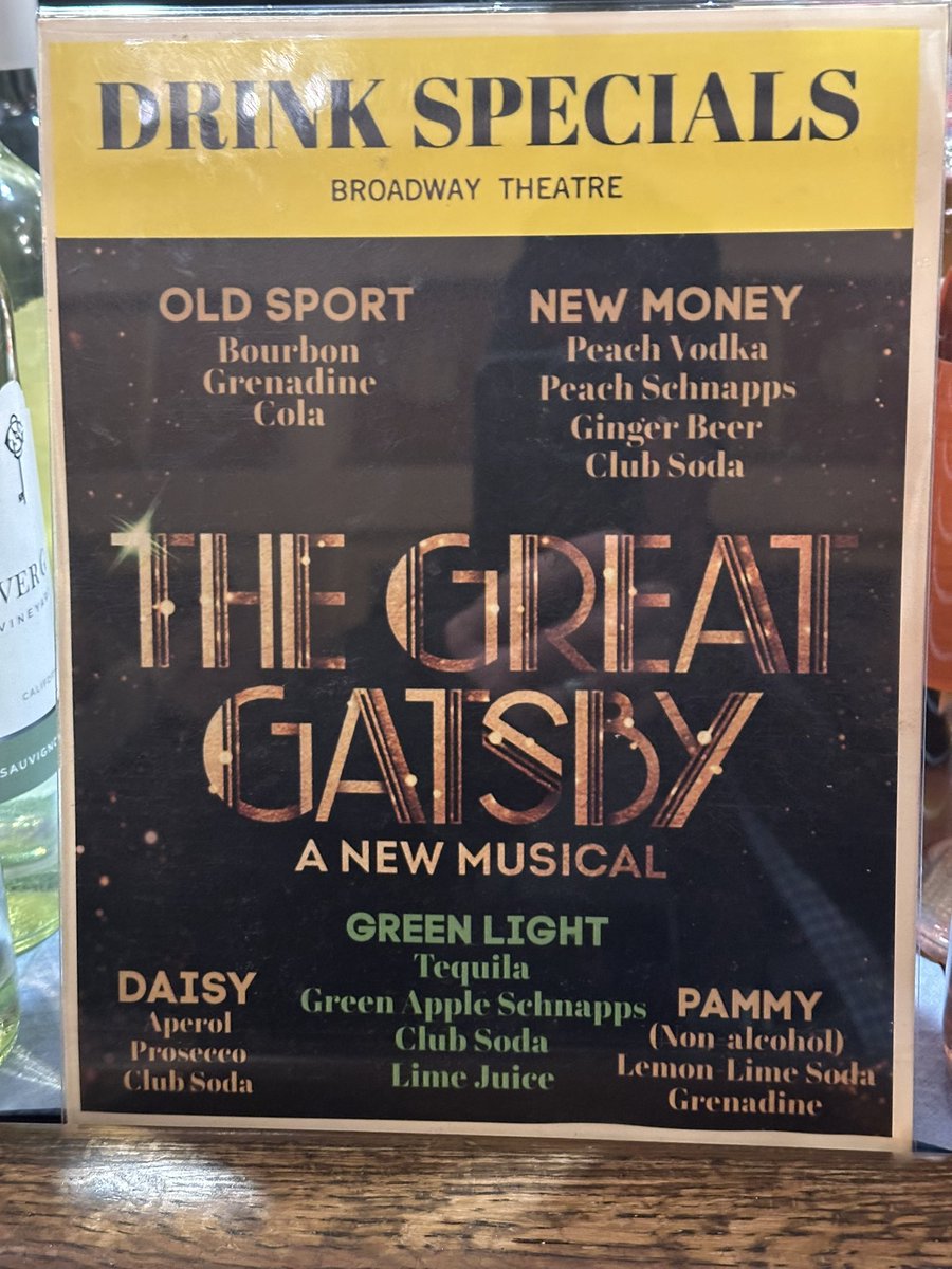 GregCabana's tweet photo. My resume says that I’m an English teacher, old sport, so I couldn’t resist this opportunity last night in NYC. https://t.co/KLkrtwYovi