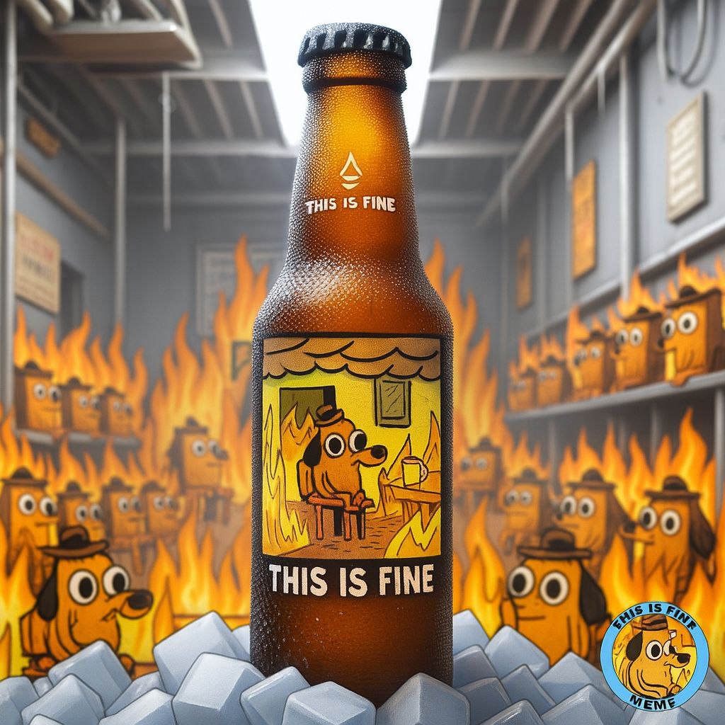 Everything is $FINE 💎🔥🐶
The legendary 'This is Fine' meme dog is now on Ethereum — bringing AR filters, AI meme bot, and unstoppable community vibes!
✅ 0% Tax
✅ Contract Renounced
✅ Liquidity Burned
✅ Community Takeover
Total Supply: 420,690,000,000,000 $FINE
Join the