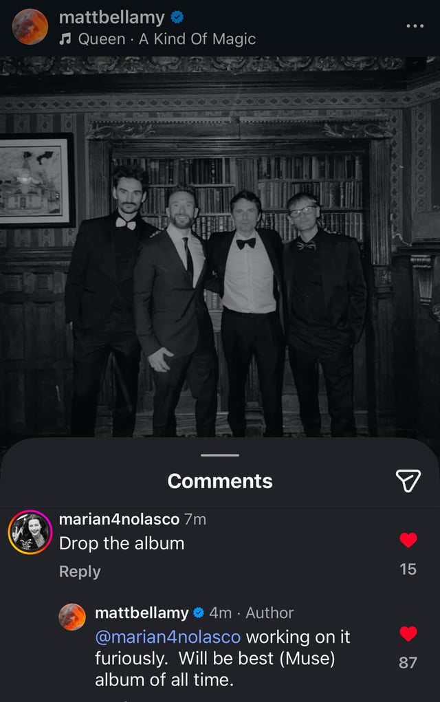 out of context muse tweet media