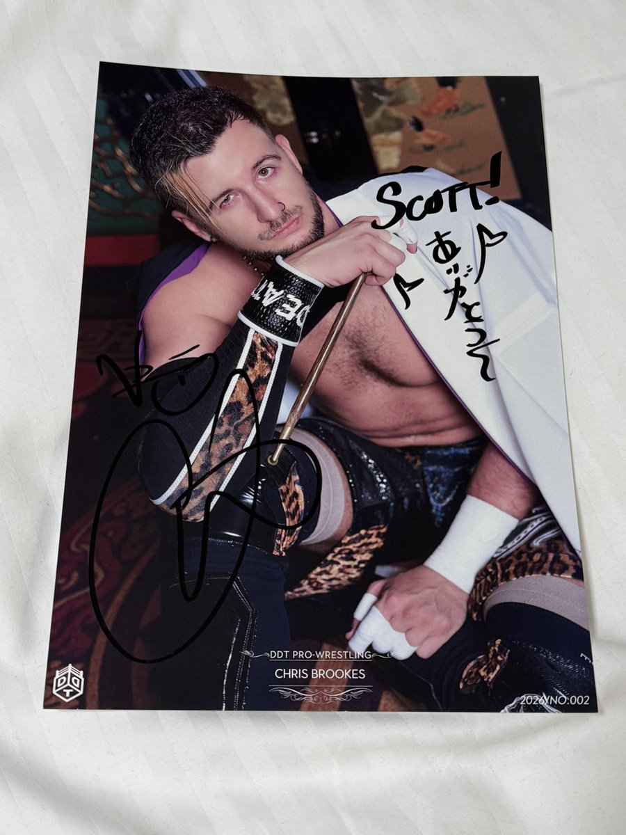 MegaSPS's tweet image. i talked to @OBEYBrookes about tjpw max heart, he asked if rika was still in and i had to tell him she got eliminated and only just won her first match of 2026. chris joked that whenever she loses i should just leave, and he might be on to something 
#クリス・ブルックス
#chocopro