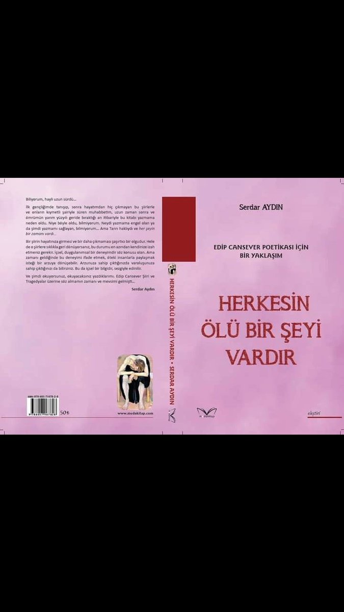 Kavram, eleştiri ve düşünce üreten, bu "çok satmayacak kitapları" basan ve en çok bu kitapları okuyanlara selam olsun... 🙏Şiir-İmge-Kavram tinin özgürlüğüdür...