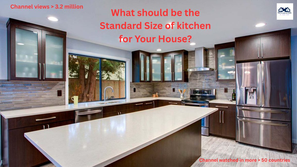 donowagain's tweet image. What should be the Standard Size of kitchen for Your House? youtu.be/zHbo0GuBwqA?si… via @YouTube 
#KitchenSize #StandardKitchen #KitchenDesign #ModernKitchen #HomeRemodel #HomeDesign #InteriorDesign #OpenKitchen #KitchenLayout #HousePlanning #HomeImprovement #KitchenIdeas