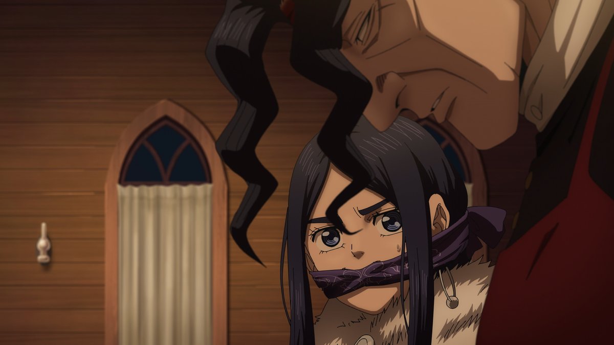 kamuy_anime's tweet image. 【本日23時より放送ッ!!】
TVアニメ『#ゴールデンカムイ』
最終章 第5話( 第五十四話)
「小指の骨」
先行カット大公開ッ!!
kamuy-anime.com/story/54.html

鶴見が語り出すウイルクとの因縁！
語られなかった黄金の真実が明らかにッ!!

TOKYO MX　23:00～
読売テレビ　26:39～（通常より10分繰り下げ）…