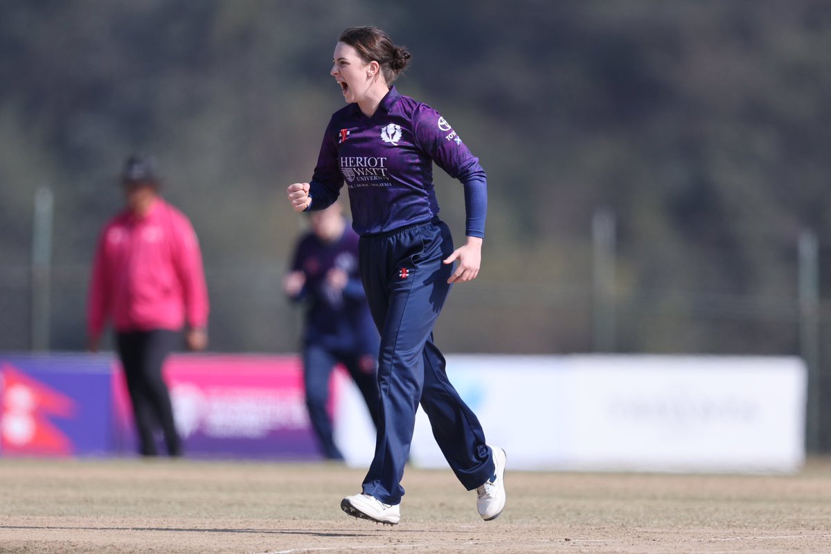 Congratulations to Scotland and our Red Rose trio of Darcey Carter, <a href="/AilsaLister/">Ailsa Lister</a> and <a href="/OliviaNBell/">Olivia Bell</a> on securing @t20worldcup qualification! 🏴󠁧󠁢󠁳󠁣󠁴󠁿👏

Victory over USA women, including impressive knocks from Darcey and Ailsa, helped confirm their place at this summers competition.

🌹