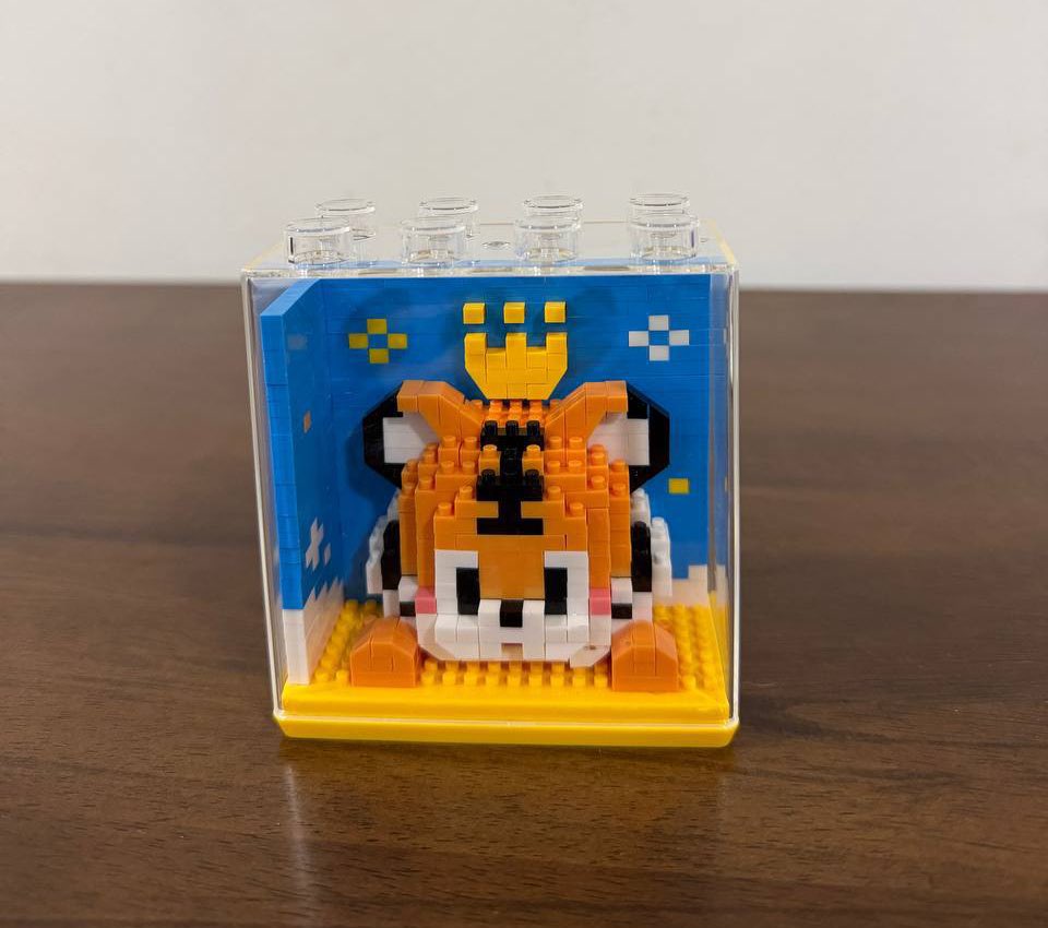 |010226| TIGER’S 28TH BIRTHDAY 

DAY 1 GIFT 1 - self build mini 🐯 lego

may you have a roaring year ahead 🤍

#AWholeLottaCherLove