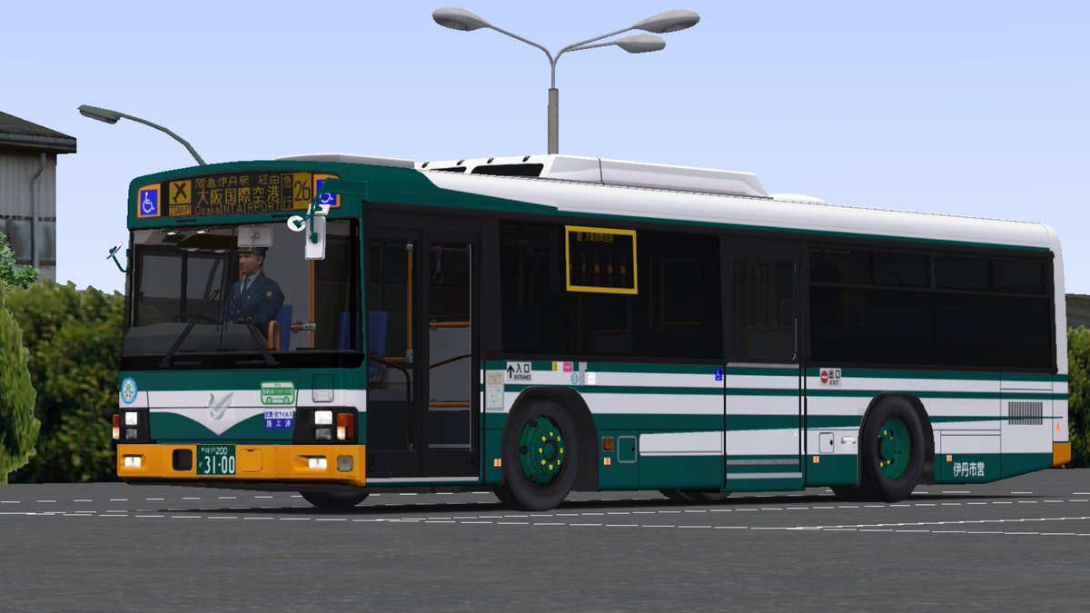 han_ats_550's tweet photo. OMSI2
阪神バス　18-853
伊丹市交通局 3100
阪急バス　1088
神戸市バス　700 https://t.co/vWUx7vHCP1