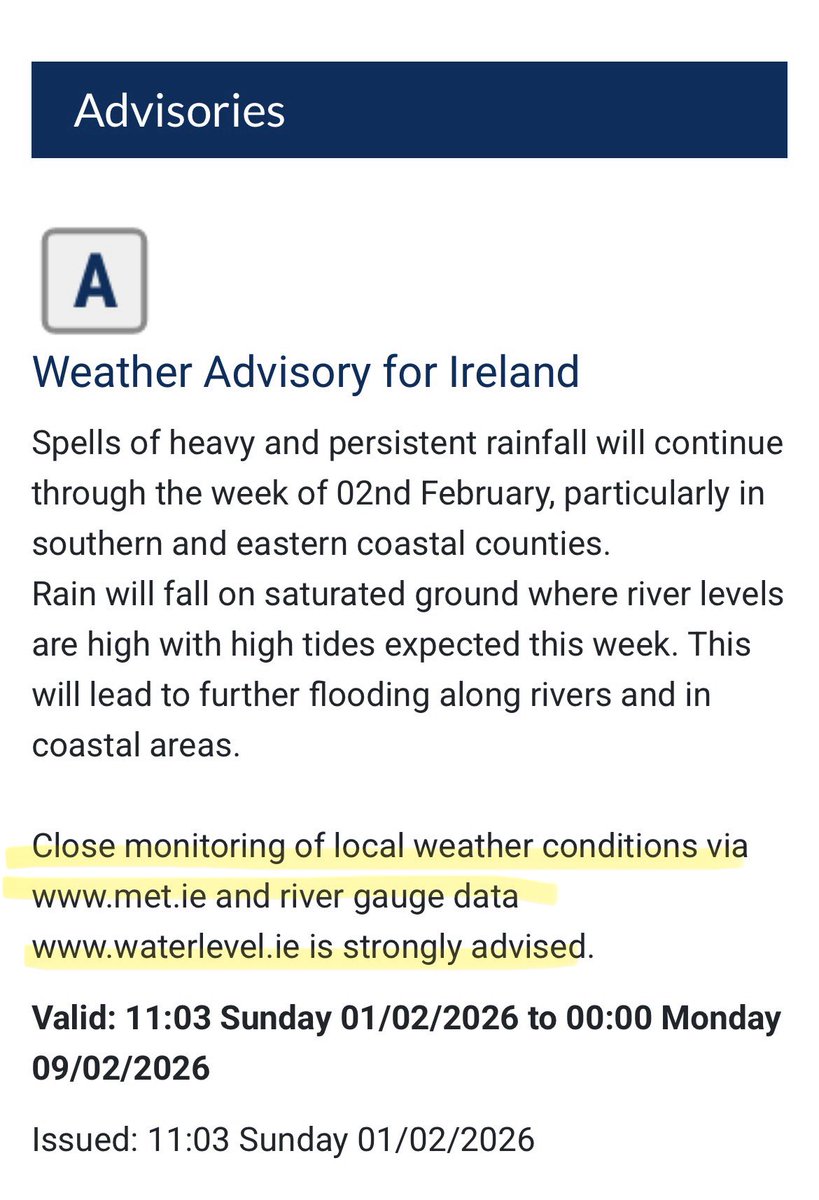 I am not making any disparaging remarks on the work of my former colleagues, I know most of them work with diligence and professionalism. Mgt need to do a better job of providing support, backup and guidance, especially 4 novice forecasters #stormchandra. thetimes.com/world/ireland-…