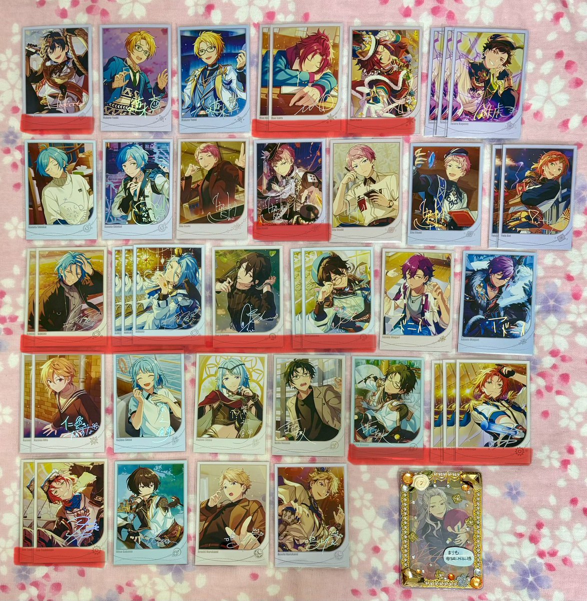 交換】あんスタ 中国 招募 スカウト ポラロイド チェキ 第2弾 ▽譲