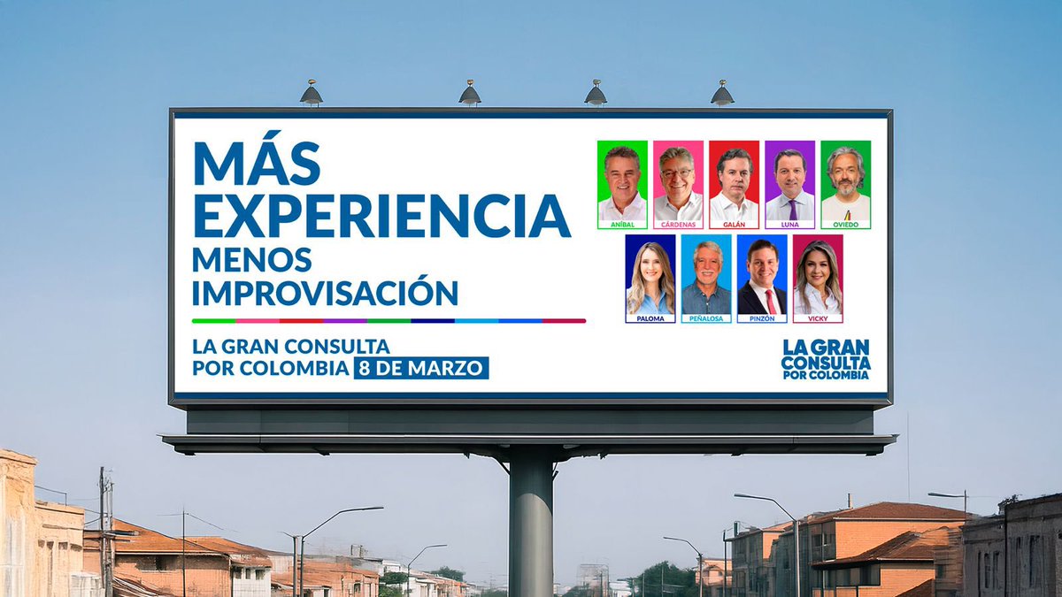 #GranConsultaMarzo8 | El cambio no se decreta ni se impone a costa de la salud y el bienestar de los colombianos. Se construye entre todos con seguridad y prosperidad.
#PalomaPresidente