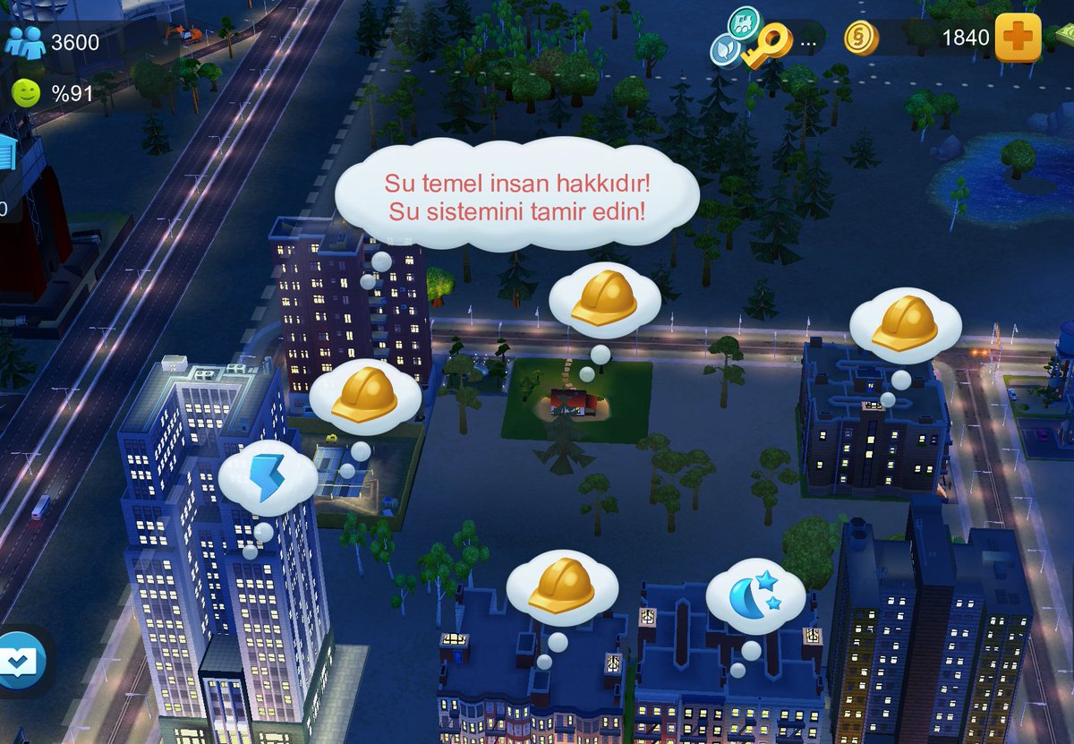 Simcity oynamaya başladım, evlerimden birine uluslararası gazeteci Ajda Ender taşınmış 🥹