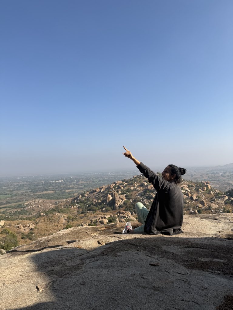 ShwethaKAS's tweet photo. Navigating work and its pressures with composure staying present, supportive, and anchored in positive energy.✨
#trekking #hikingadventures https://t.co/Athn24uQDu