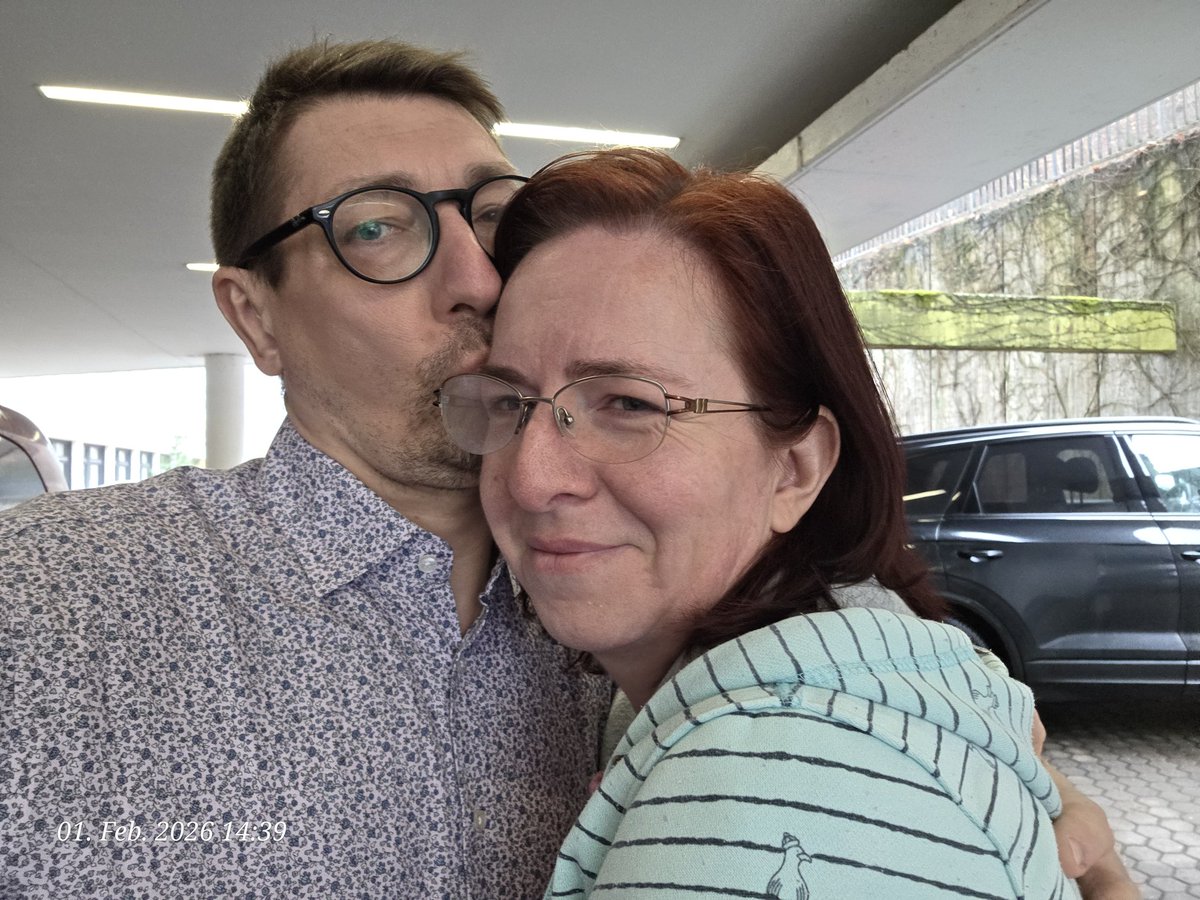 So jetzt geht's erstmal wieder nach Hause und meine ❤️-Dame kann sich jetzt ganz auf ihre Reha konzentrieren. 😘