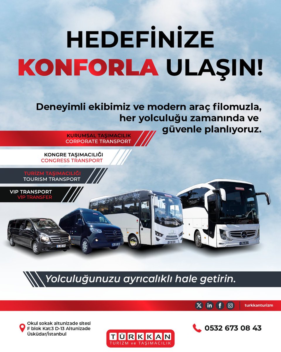 TurkkanTurizm's tweet photo. #turkkanturizm #micetaşımacılık #kongretaşımacılık #viptaşımacılık https://t.co/ltht6bqBRk