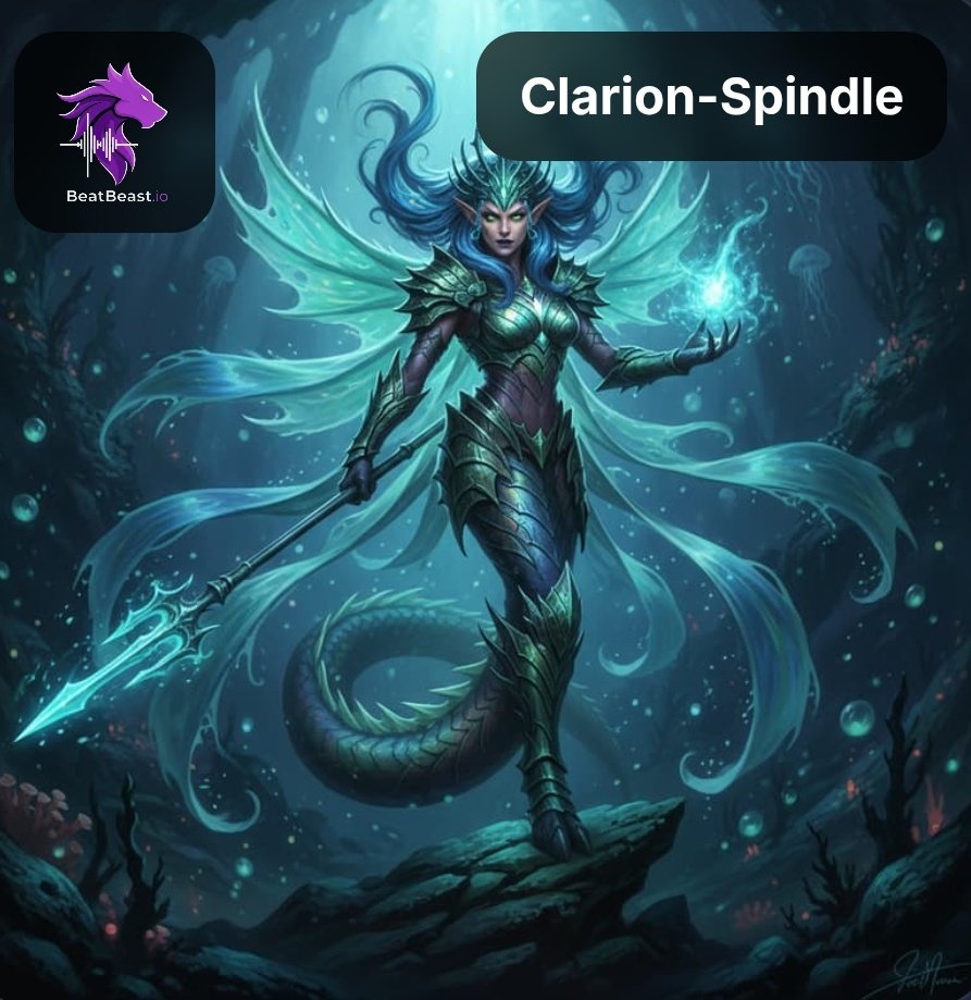 My heartbeat just created this: 'Clarion-Spindle'. What beast lives inside your rhythm? Find out at BeatBeast.io #BeatBeast beatbeast.io/beast/ztkkb7df