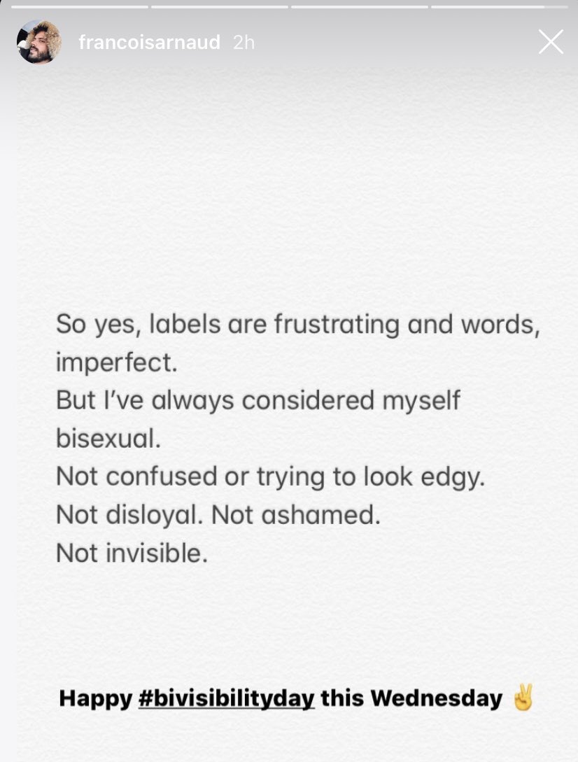 _forbisexuals's tweet image. “Stigmas of indecisiveness, infidelity, deception and trendiness are still clinging to bisexuality [..] silence has the perverse effect of perpetuating those stereotypes [..] But I've always considered myself bisexual
Not confused.
Not disloyal. Not ashamed.
Not invisible”
🩷💜💙