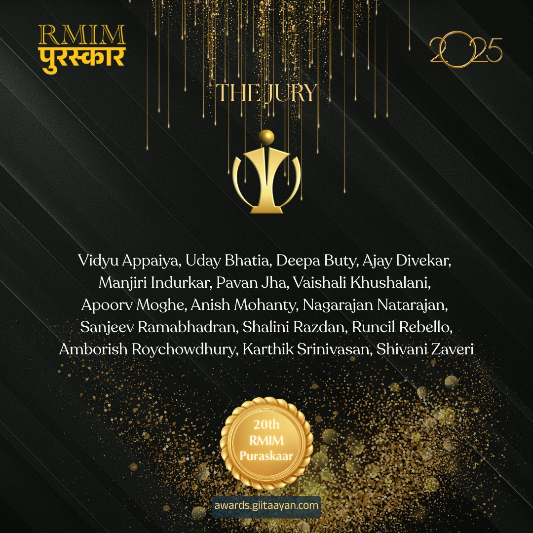 RMIM Puraskaar tweet media