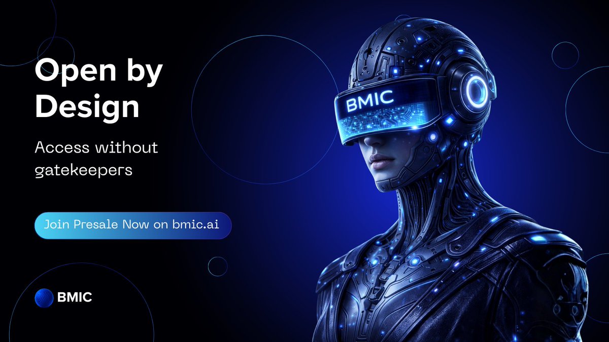 🌐 BMIC creates open access to advanced security and compute without centralized gatekeepers.
Decentralization remains a first-class principle.

#crypto #Blockchain #BMIC