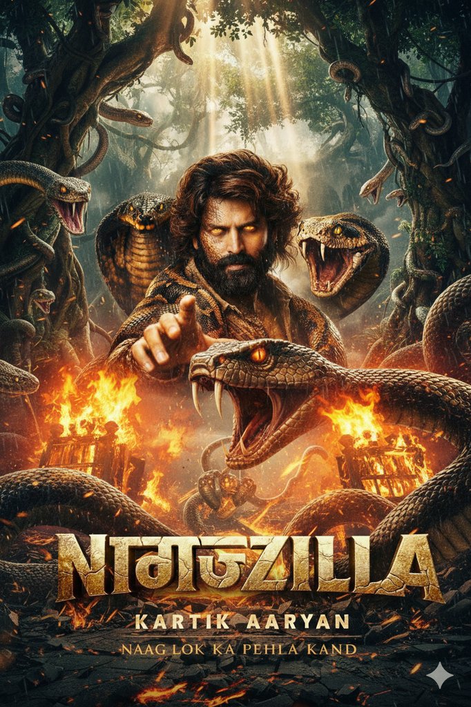 Yasinyash111's tweet photo. FINALLYY MUMBAI SCHEDULE WRAP
#Naagzilla🐍

LAST SCHEDULE BEGINS SOON!!
-DELHI🐍🎦📍
#KartikAaryan https://t.co/2GzLVGXHsY