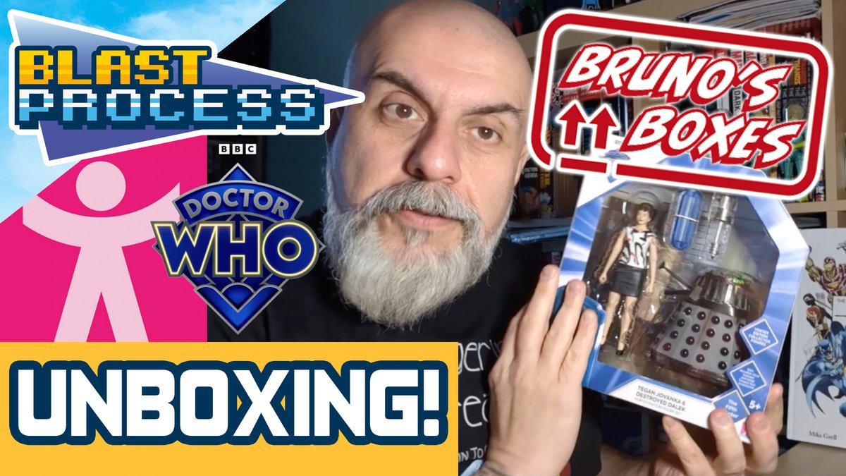 Join Bruno as he checks out Character Option's latest Doctor Who figure set that includes Tegan Jovanka and a Destroyed Dalek!

youtube.com/watch?v=BAx-Ig…