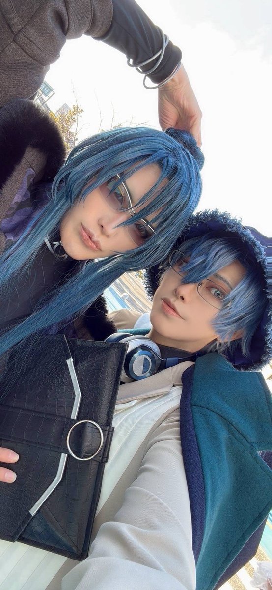 【コス写メ】念願のフィとアクスイしてきたー羽田会場綺麗で楽しかったー！！🫰📸水萌さんありがとうございます✨キュﾌｨもお疲れ様🫶
 #まほやく_cos