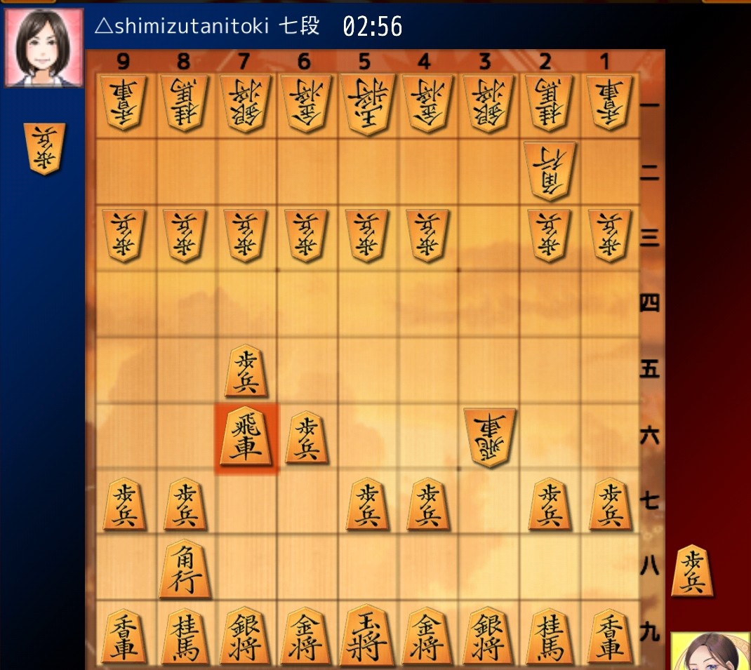 tanitoki2's tweet image. 昔、ここなら55角37歩同飛成が成立するのではと考えたことがあって、実際に踏み込んでみたが評価値的にはほぼ互角でそんなに怒られなかった。