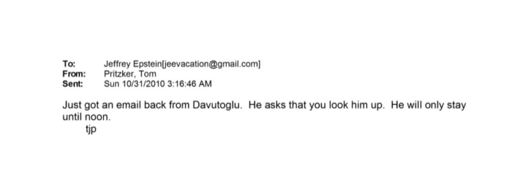 🚨⚡️BREAKING: Epstein files mention former Turkish PM Ahmet Davutoğlu; claims reference possible visit to Epstein’s island