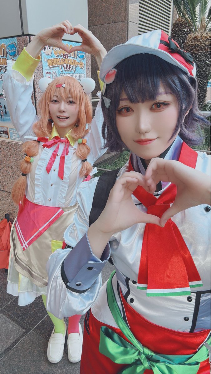 ⚠︎Cosplay
#TCC お疲れさまでした〜🍵
「ななきらKnock'u」で踊らせていただきました〜！見てくださった方、ありがとうごさいました☺️すっごく楽しかった‼️みんな優しくてあったかかったなぁ…🥰
🐣📛→みちさん

#ななきらのっきゅー最高
#COSSAN at #高田馬場 #コスプレコレクション