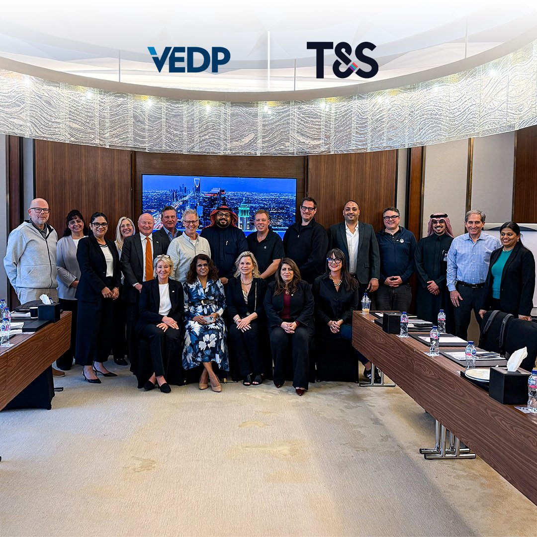 تشرفنا في T&amp;S باستقبال وفد أعمال أمريكي من ولاية فيرجينيا في الرياض، لمناقشة فرص دخول السوق السعودي وبناء شراكات طويلة الأمد. 
T&amp;S welcomed a U.S. business delegation from Virginia to Riyadh to discuss market entry opportunities and long-term collaboration.