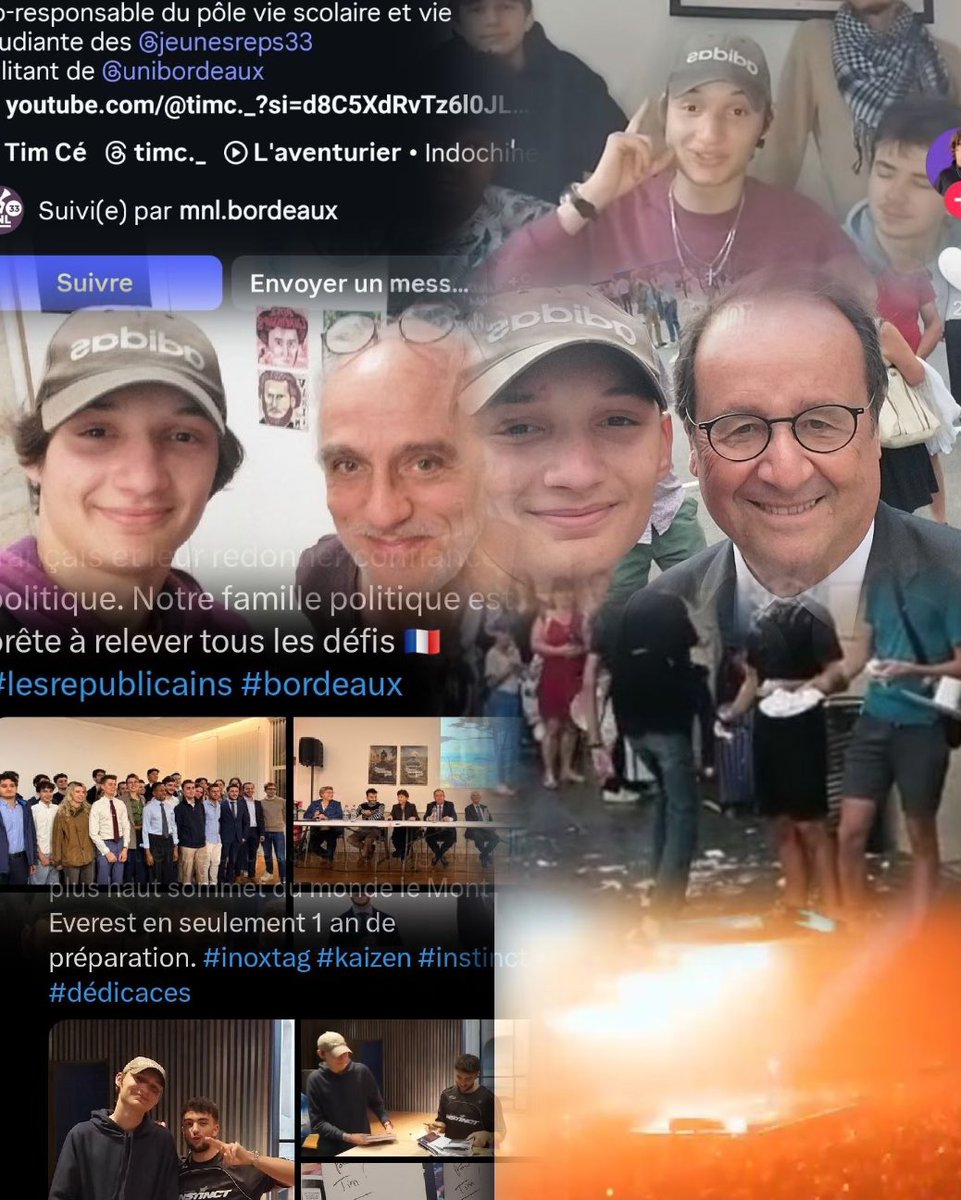 droiteunul's tweet photo. 🗂️Dossier °12 : À Bordeaux, Timéo Castelle-Deschamps est candidat aux élections Crous pour l'UNI en parallèle de ses fonctions de cadre local des Jeunes Républicains.

À dérouler 🧵⬇️ https://t.co/qR0r7FJplZ