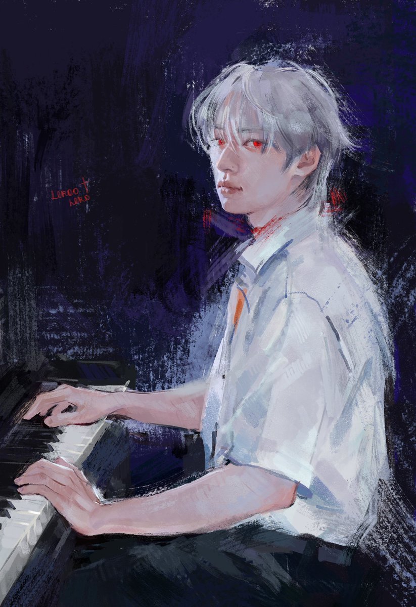 lee know x kaworu nagisa #leeknow