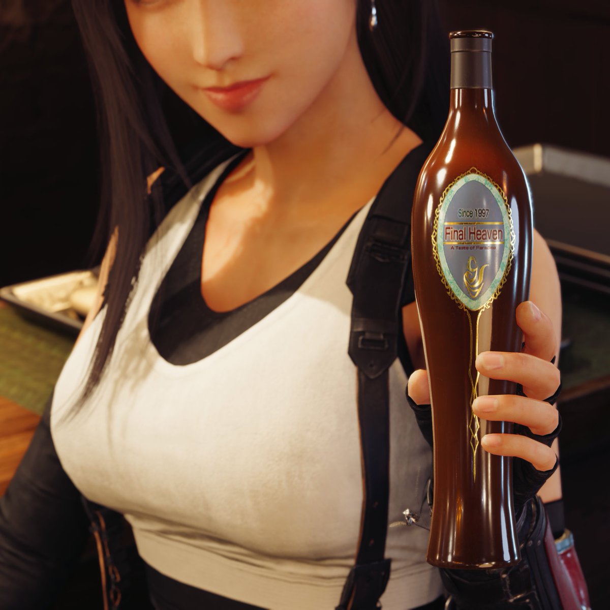 The official FF7 Remake account revealed a cool Easter Egg from