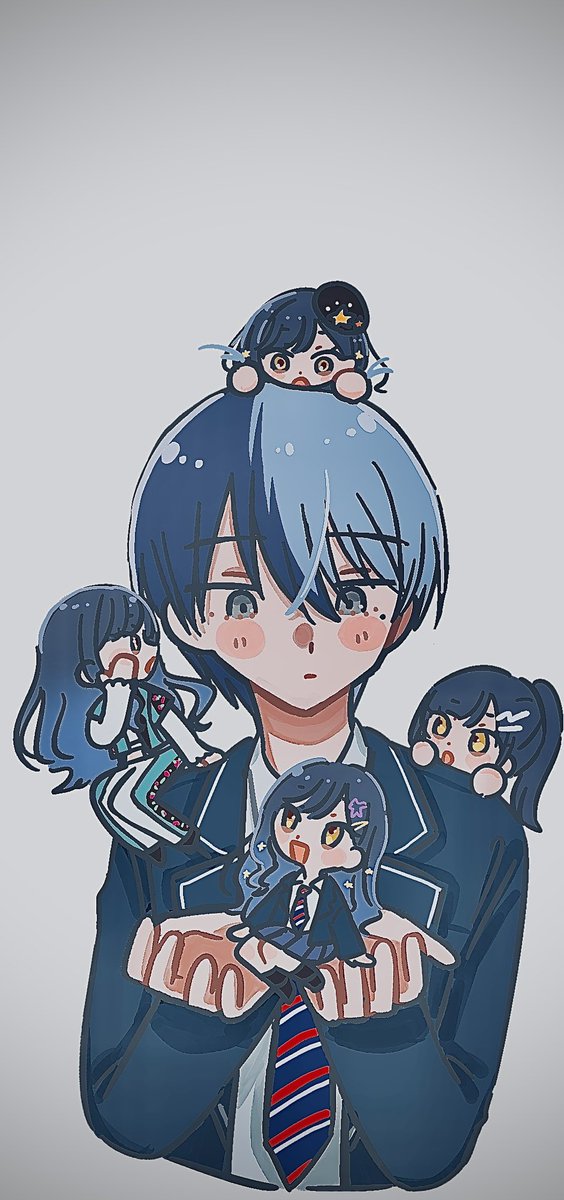 実は対になってるつもりでかいた🥞🐹、☕️🎧