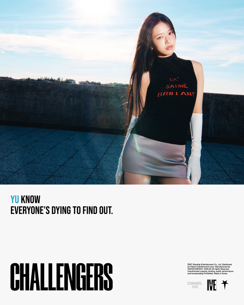IVEstarship's tweet image. IVE 
THE 2ND ALBUM 
&amp;lt;REVIVE+&amp;gt; 

'CHALLENGERS' CONCEPT PHOTO
'ANYUJIN'

'BANG BANG' RELEASE
2026.02.09 MON 6PM (KST)

ALBUM RELEASE
2026.02.23 MON

#IVE #아이브 
#REVIVE_PLUS
#BANGBANG #IVE_BANGBANG