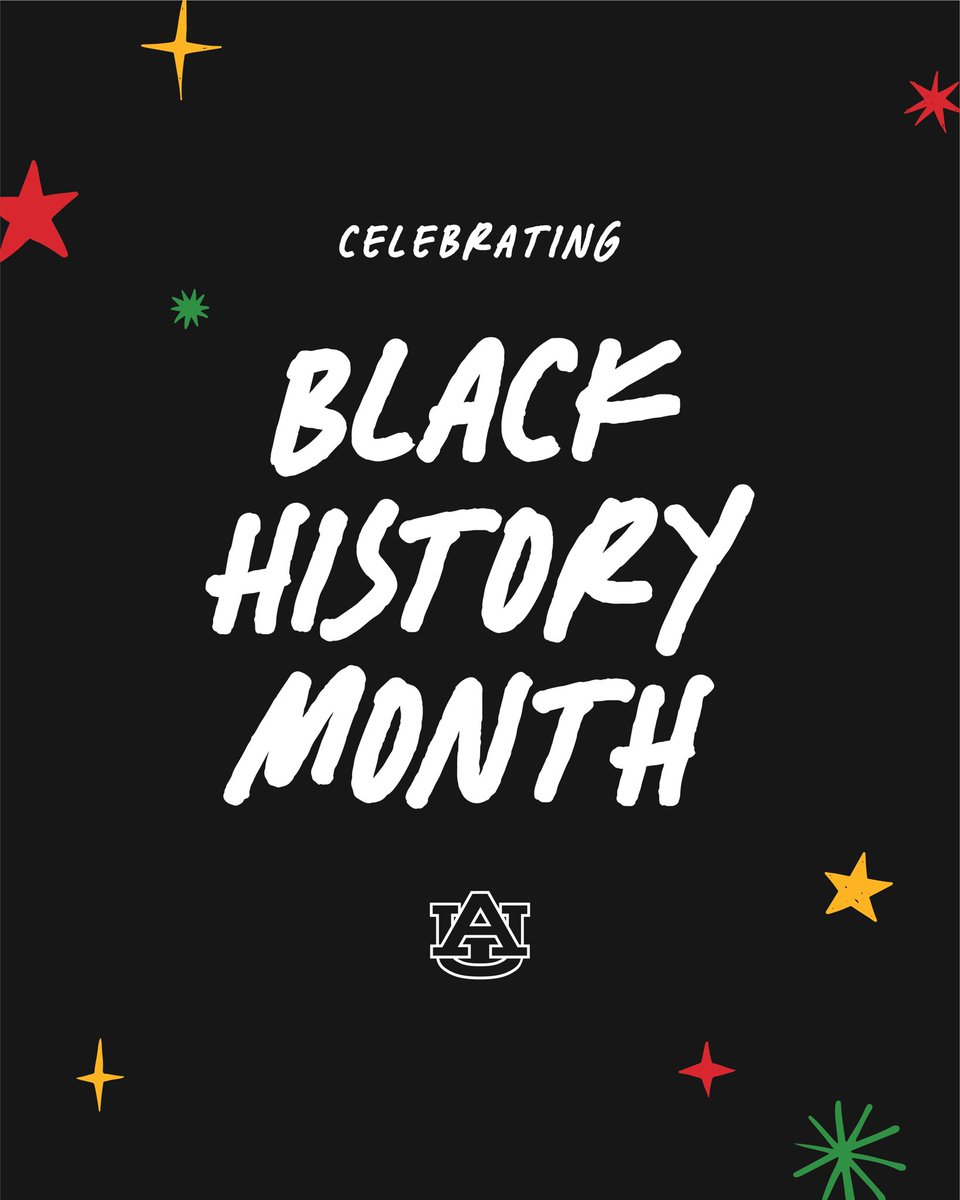 AuburnTigers's tweet photo. Celebrating Black History Month and honoring the voices, stories, and contributions that continue to shape our community.

#WarEagle https://t.co/OZSLQYzBcS