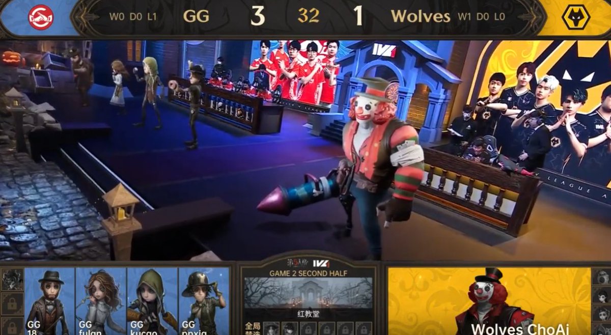 was watching autumn 2023 gg vs wolves (youtube recommended it to me i was tempted) and i was like oh ppxia norton! before realizing choai is literally playing clown in church