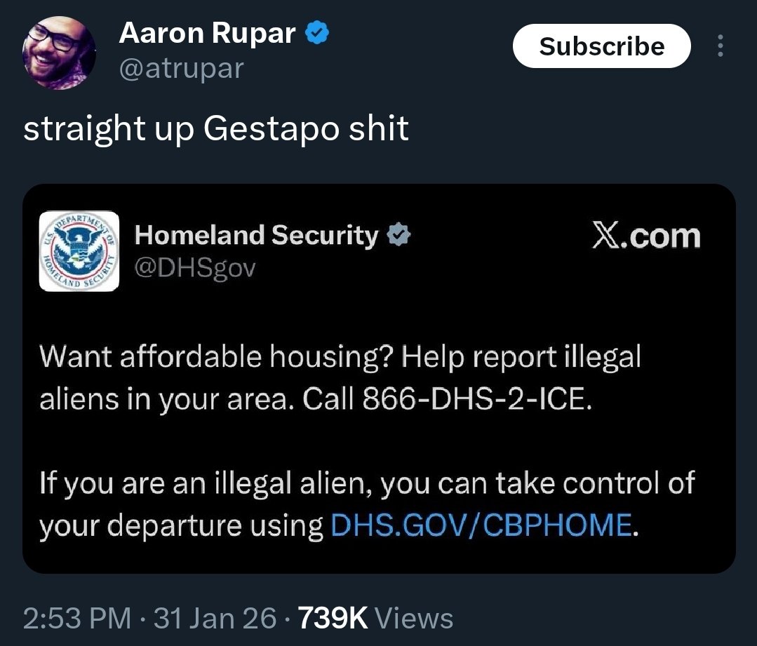 The Gestapo famously offered to pay every Jewish person $2,600 to leave the country while also paying for all of their travel expenses

I had almost forgotten that part of WWII history. Thanks for reminding us all, Rupar