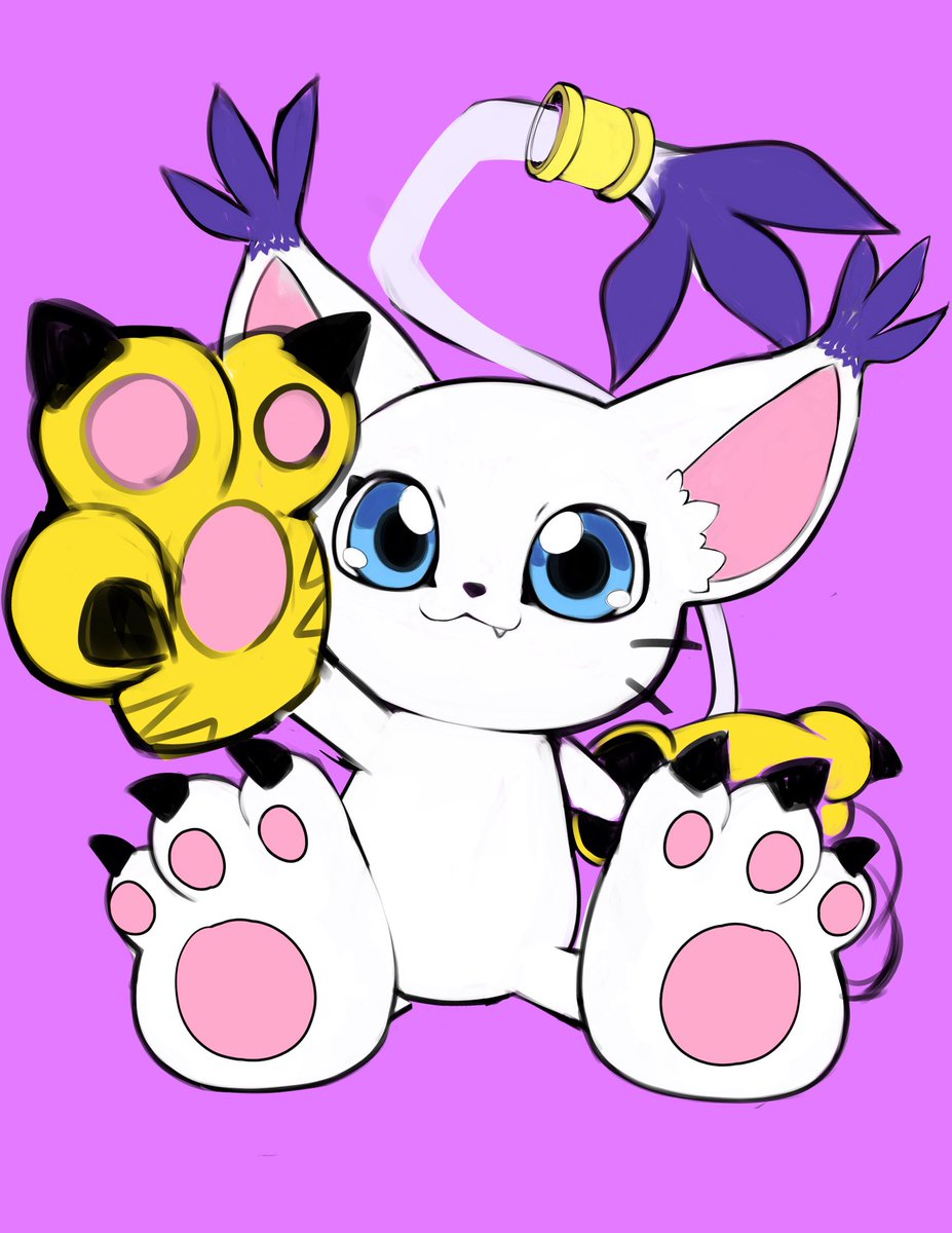 ラクガキ。デジカのメモリー用に缶バッジか自立アクリルスタンドで作ってみようかなと画策中 