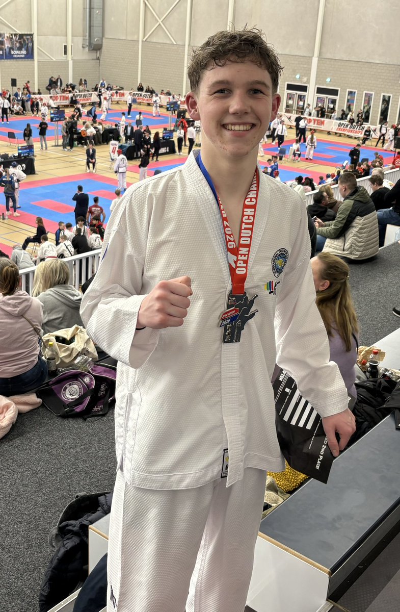Silver for Ollie in Helmond, Holland at The 2026 Dutch Open, falling at the last hurdle against his Ukrainian opponent by the narrowest of margins in a very close final. Hugely proud of this young man’s performance in a very international field. <a href="/PEchepstow1/">PE@chepstow</a> <a href="/chepstowschool/">Chepstow School</a>