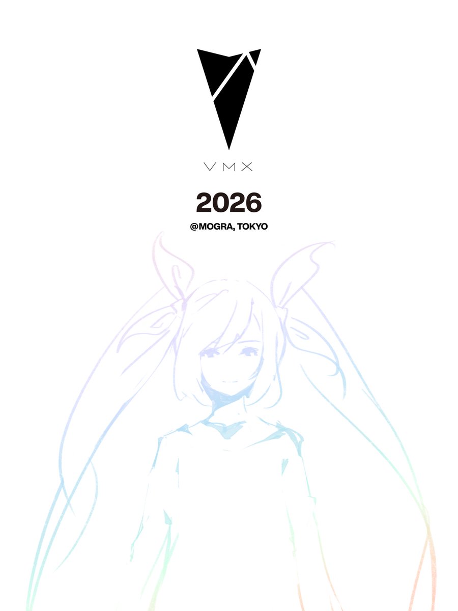 club_vmx's tweet photo. VOCALOID-ManiaX 2026 https://t.co/5j1Wm2Sxvo
