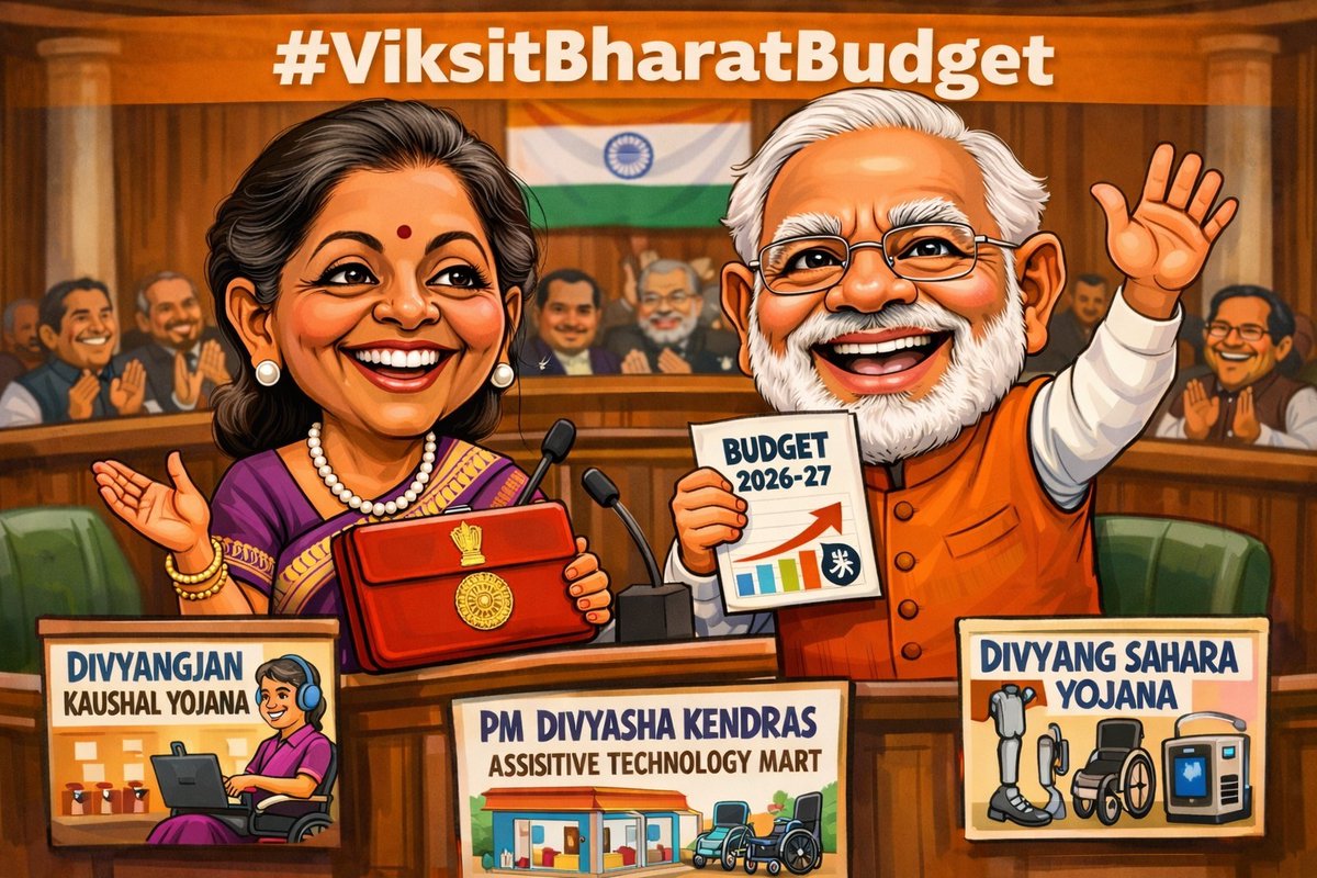 ViruGadri's tweet photo. - वित्त मंत्री श्रीमती श्रीमती निर्मला सीतारमण जी
@nsitharaman
#ViksitBharatBudget2026 https://t.co/HsACm1pOrQ