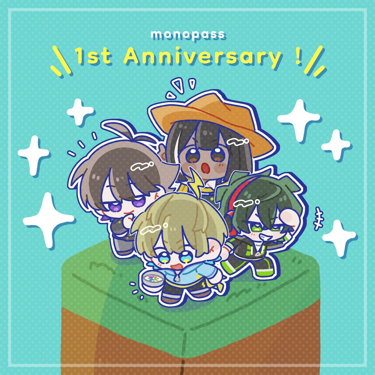 #モノパス1周年 #モノパスケッチ
おめでとうございます !! 🎉🧭✨