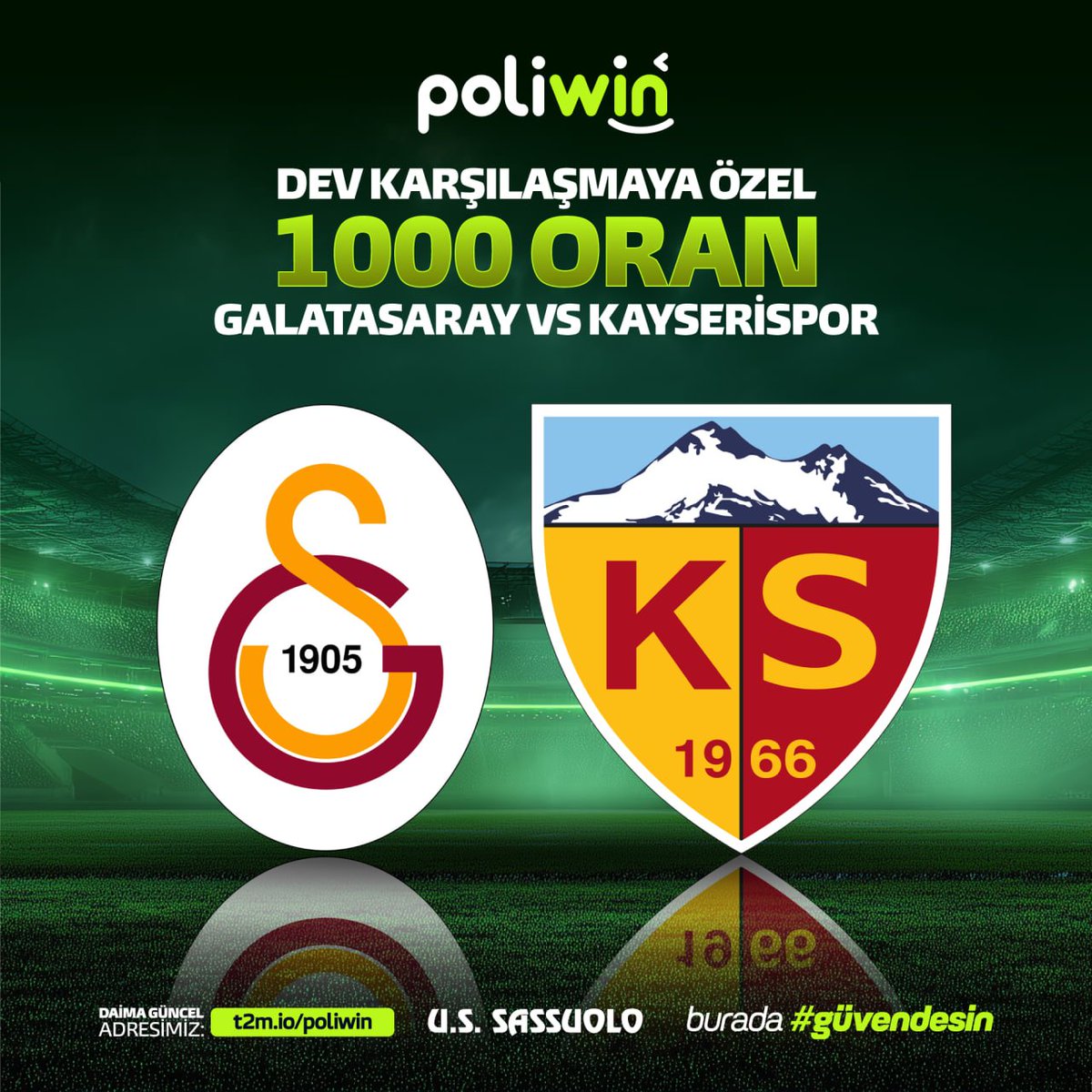 Poliwinresmi's tweet photo. 🏆Özel Oranlar İle Kazanç Fırtınası DEVAM EDİYOOR!!

❓Doğru Skoru Bilmeniz Halinde Kazancınızı Katlıyoruz!

🎅Özel Oran:  1️⃣0️⃣0️⃣0️⃣

💵 Bahsini Yap Kazanmaya Poliwin'de Başla!

🟢Burada #Güvendesin 

🔗https://t.co/jPJ3varADE https://t.co/jkwBhUCRJu