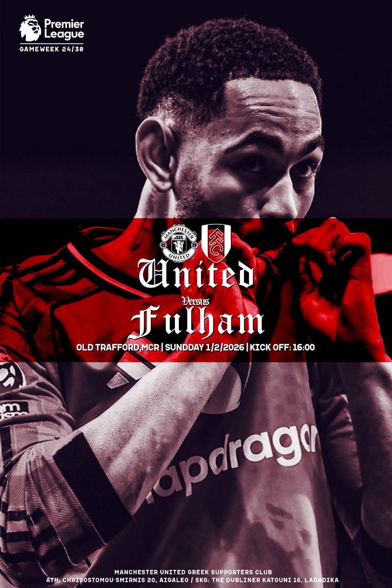 GreekReds's tweet photo. Come on United 🇾🇪
Come and join us in Athens : Chrisostomou Smyrni’s 20 and in Thessaloniki : The Dubliner , Katouni 16 Ladadika #ManchesterUnited #MUFC @ManUtd #MUNFUL https://t.co/iq589KvTKY