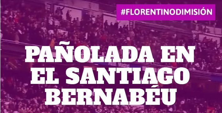 BUENOS DIAS MADRIDISMO DE CUNA, SOCIOS DEL <a href="/realmadrid/">Real Madrid C.F.</a>  PEÑISTAS Y AFICIONADOS, SI HOY ACUDES AL ESTADIO, TEN PRESENTE LO QUE NOS JUGAMOS COMO CLUB DEPORTIVO DE TODOS LOS SOCIOS!
NO OLVIDES TU PAÑUELO, BANDERA, BUFANDA..EL ESTADIO HA DESPERTADO, LA DERIVA EXIGE UN CAMBIO DE RUMBO