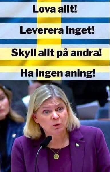 Socialdemokraterna, i Sverige är unika i Europa. 
75 år av makt sedan 30 talet. 
Erlander styrde oavbrutet i 44 år.
Försprånget när världen låg i ruiner efter WW2 raderades ut på ett par decennier.
Slutade med skatter på över 100%, vårdköer på år. 
Ohanterlig offentlig sektor.
