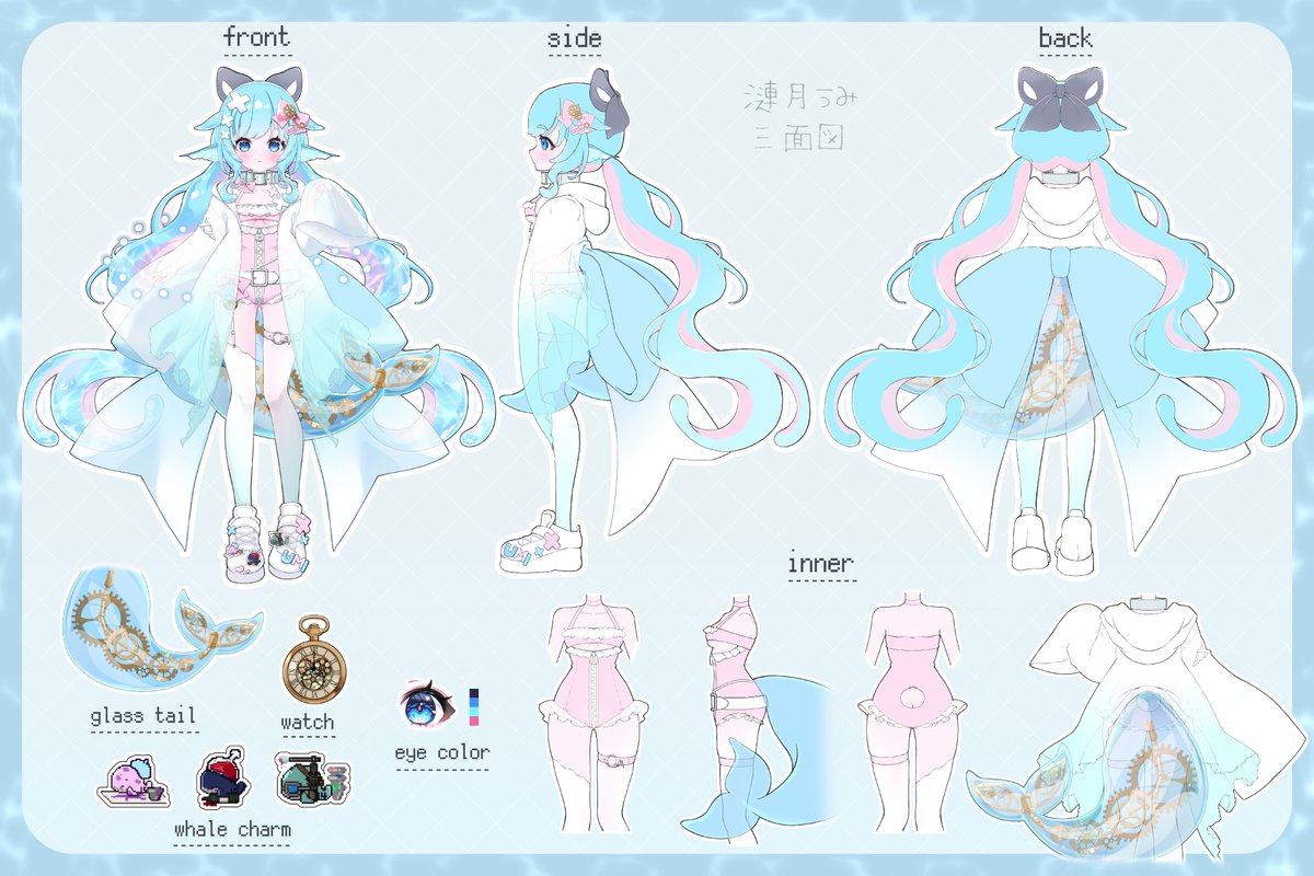 漣月うみ Rengetsu Umi🐳🍷海の化身Vtuber (@umeey009) / Highlights / X